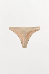 SEAMLESS SOLID THONG