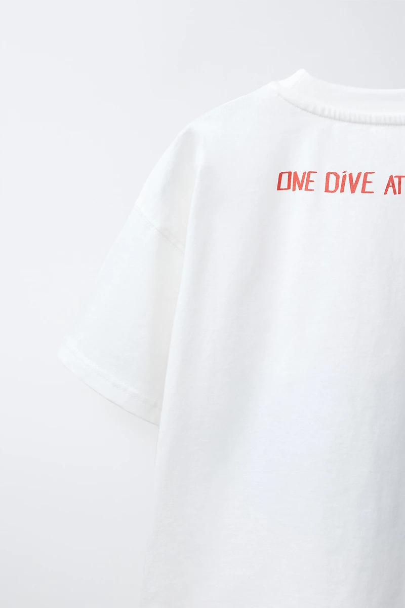 SHARK PRINT T-SHIRT