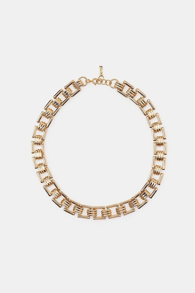 METAL LINK NECKLACE