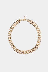 METAL LINK NECKLACE