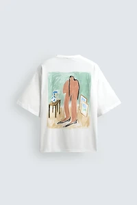 T-SHIRT RELAXED FIT À IMPRIMÉ GRAPHIQUE