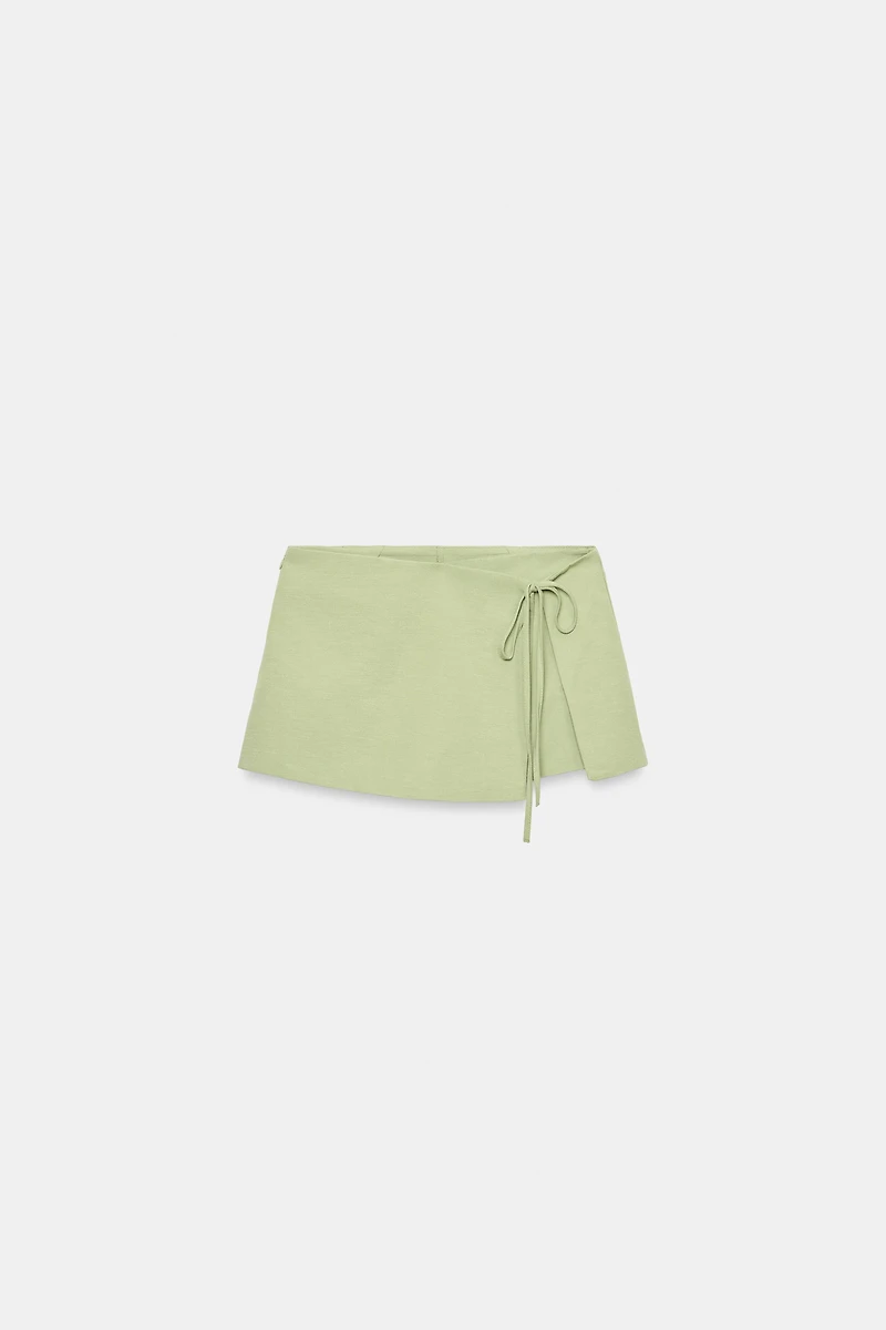 TIED SKORT