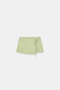 TIED SKORT