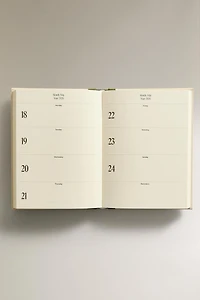 AGENDA VUE HEBDOMADAIRE