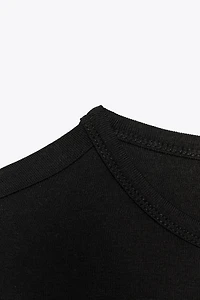 SHORT SLEEVE VISCOSE T-SHIRT