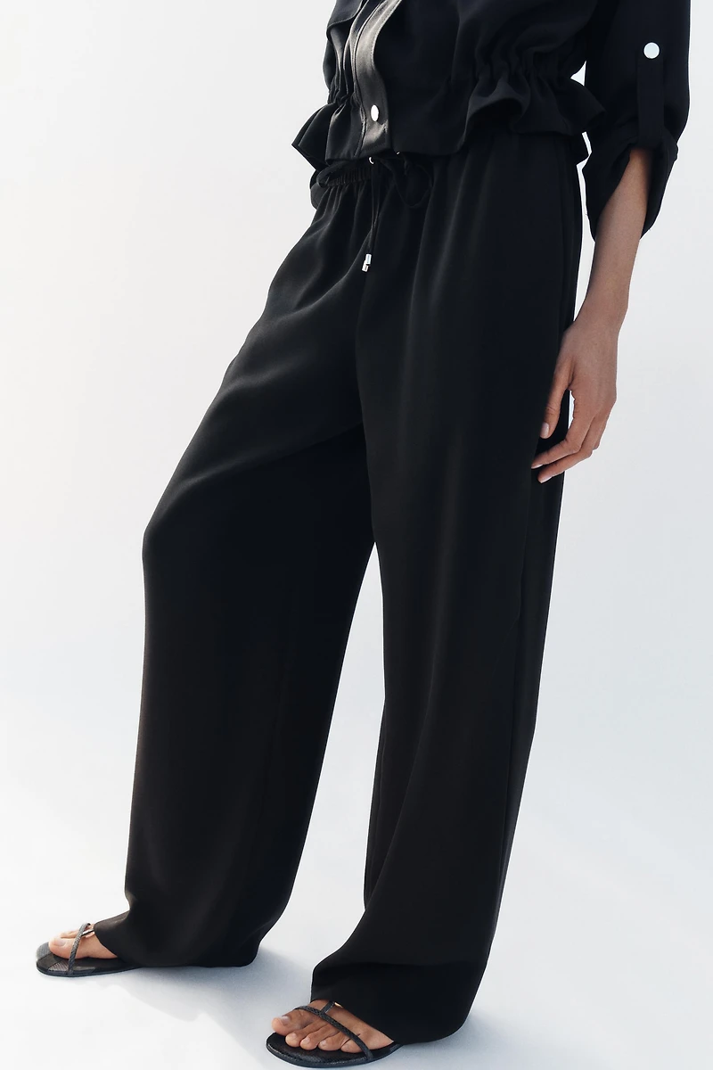 FLOWY PAJAMA PANTS