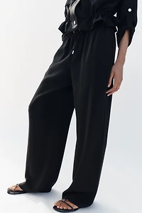 FLOWY PAJAMA PANTS