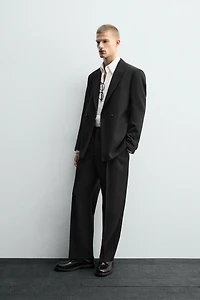 PANTALON DE COSTUME 100 % LAINE