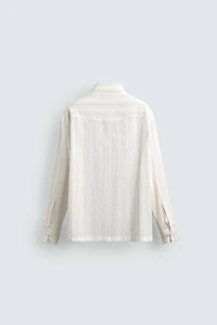 FLOWY STRIPED SHIRT