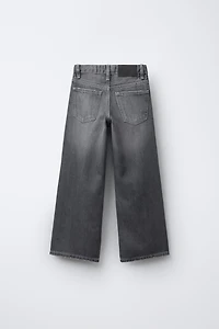 SPARKLY WIDE LEG JEANS