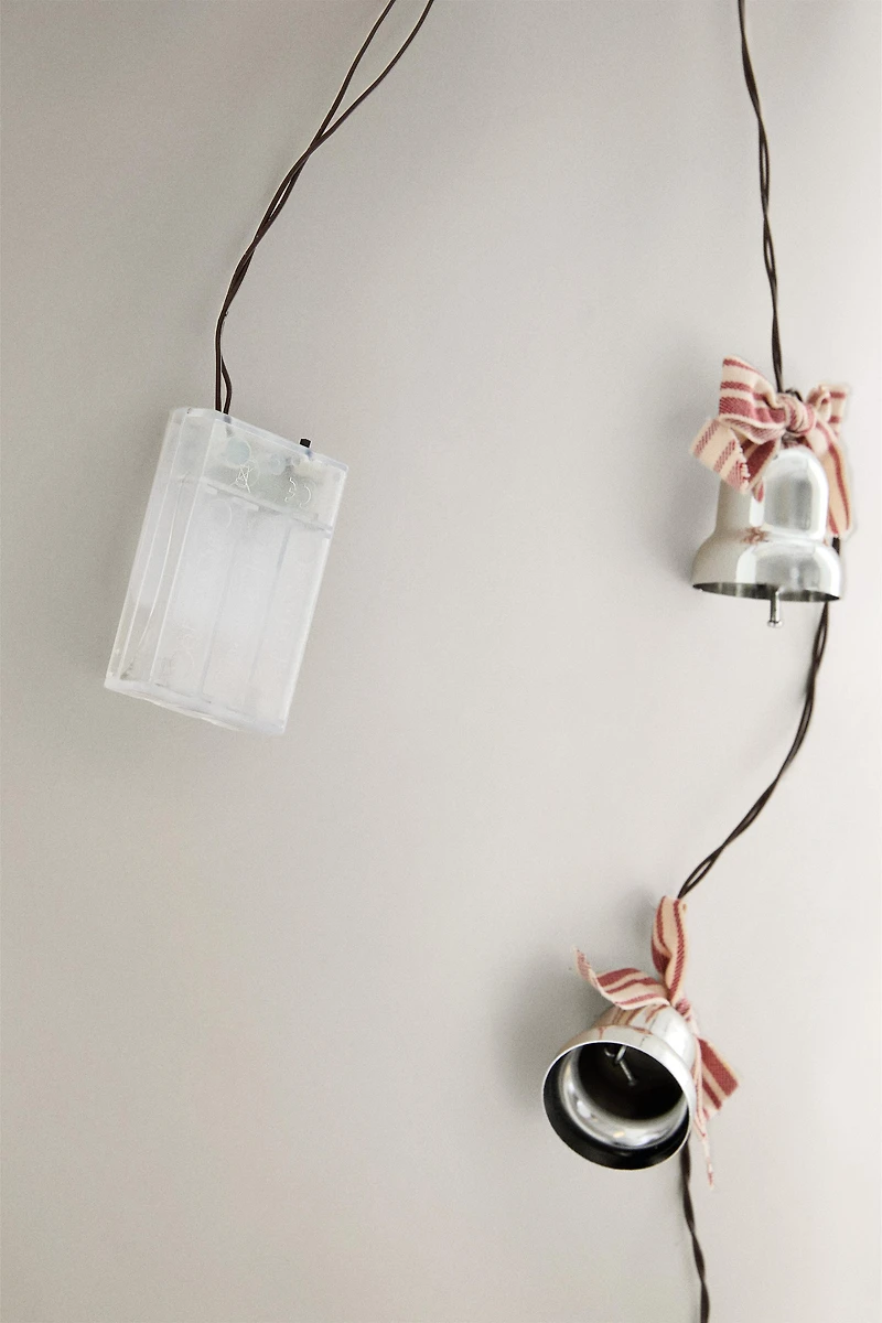 CHRISTMAS BELL LIGHT GARLAND