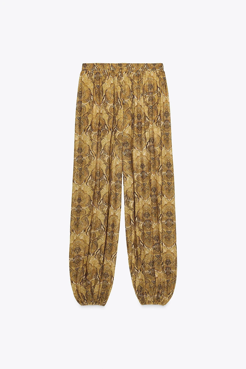 PANTALON BOUFFANT IMPRIMÉ