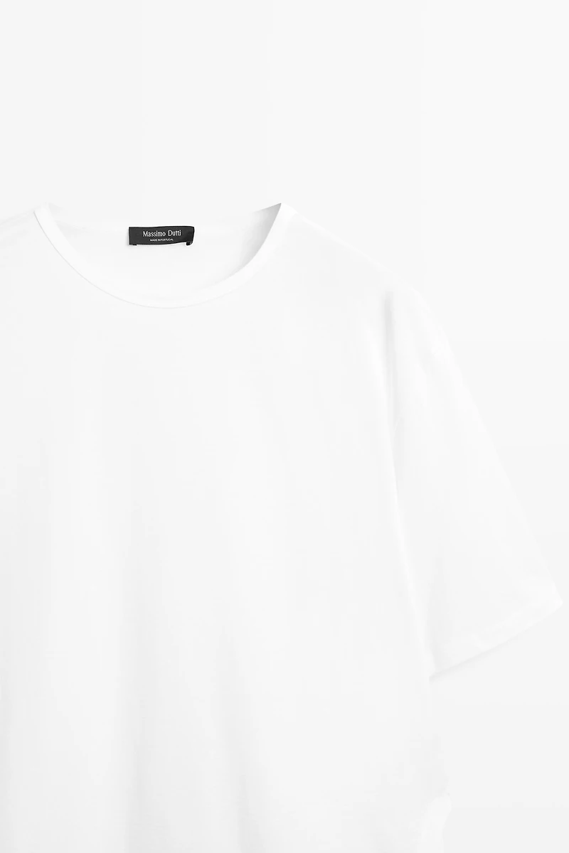 Flowing 100% cotton T-shirt