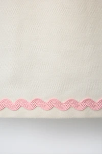 WAVY TRIM PIQUÉ T-SHIRT