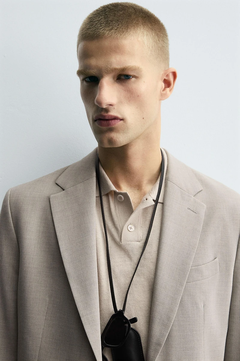 BLAZER DE COSTUME STRUCTURÉ
