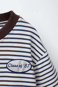 STRIPED STRANGER THINGS © NETFLIX T-SHIRT