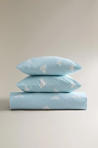 CHILDREN'S CLOUD PRINT DUVET COVER
