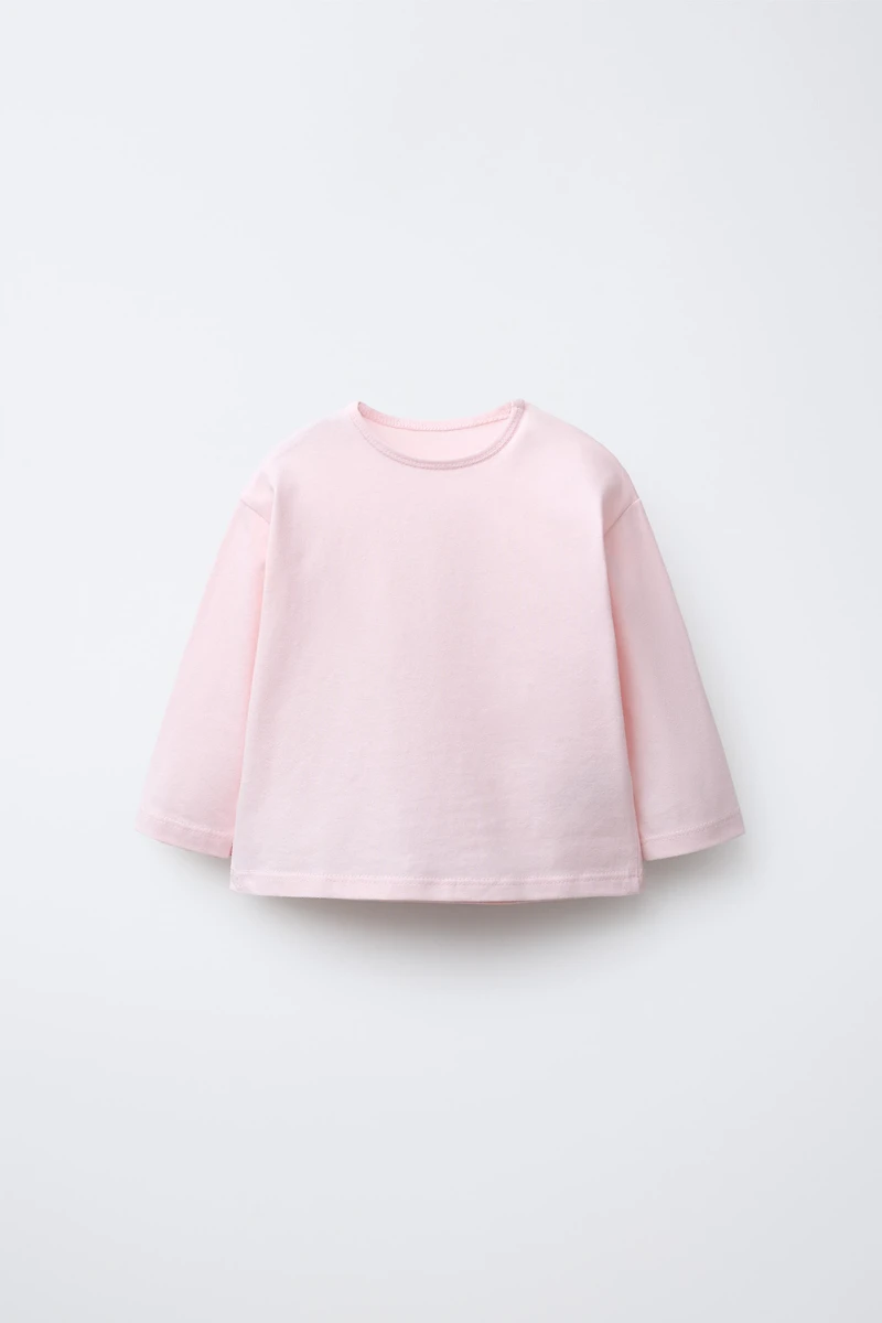 PLAIN LONG SLEEVE T-SHIRT