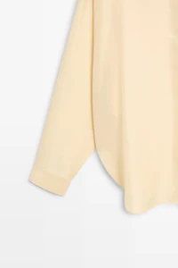 Flowing 100% silk shirt