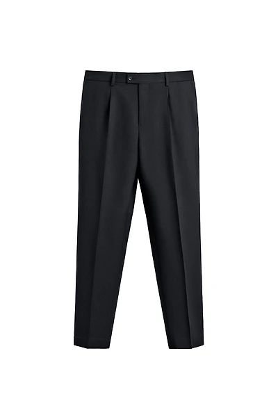 REGULAR FIT SUIT PANTS
