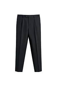 REGULAR FIT SUIT PANTS