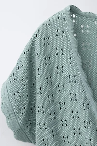 CROCHET KNIT CAFTAN