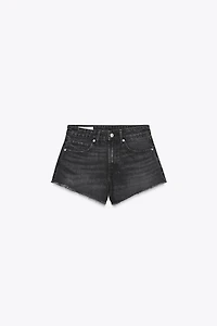 TRF MID-RISE MINI DENIM SHORTS