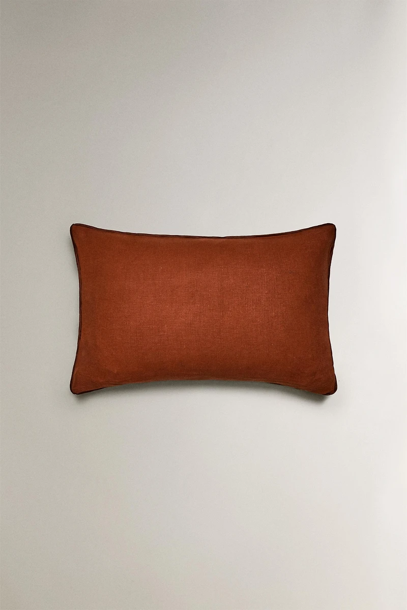 HOUSSE DE COUSSIN OVERLOCK