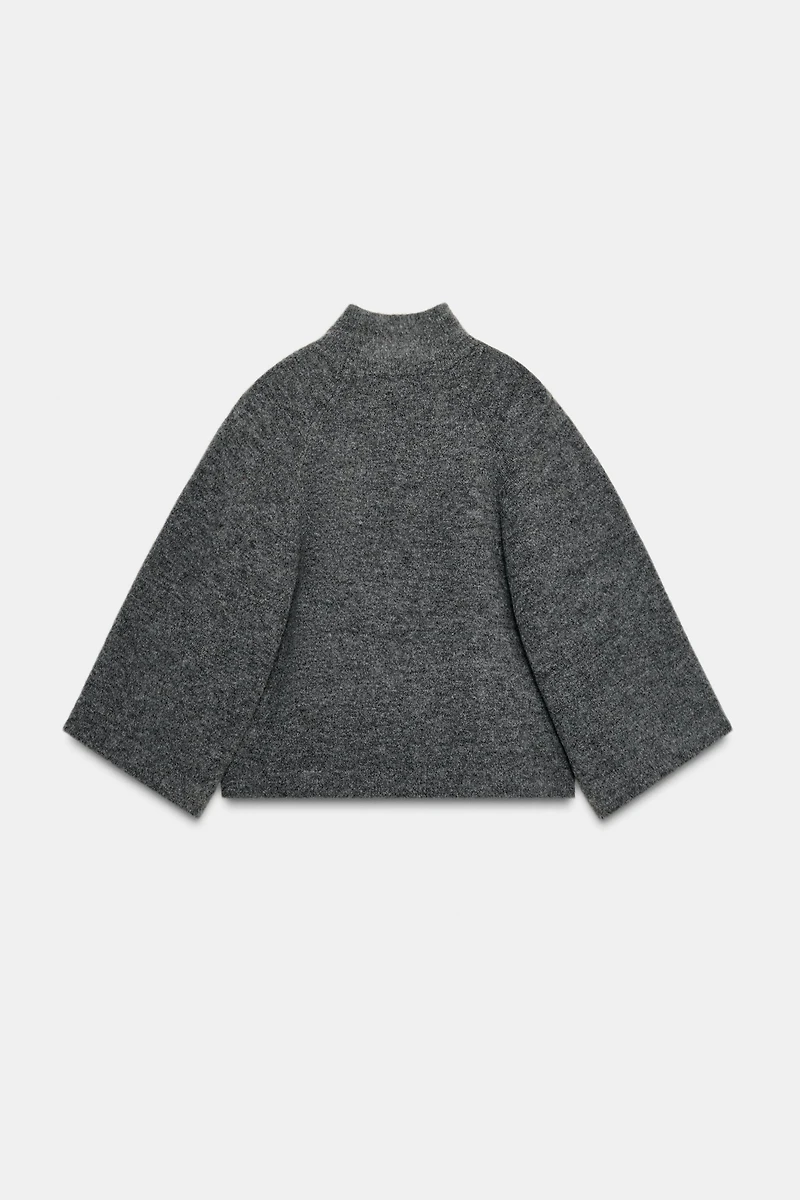 WIDE SLEEVE KNIT JUMPER