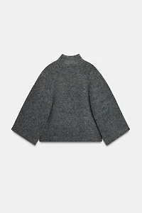 WIDE SLEEVE KNIT JUMPER