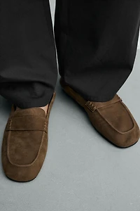 LEATHER PENNY LOAFERS