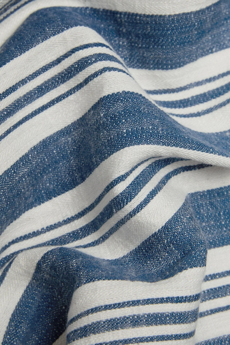 COUVERTURE COTON RAYURES