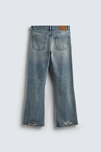 RIPPED FLARE FIT JEANS HARRY LAMBERT FOR ZARA X DISNEY