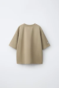 EMBROIDERED INTERLOCK T-SHIRT
