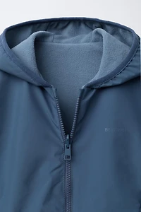 BLOUSON NYLON RÉVERSIBLE POLAIRE