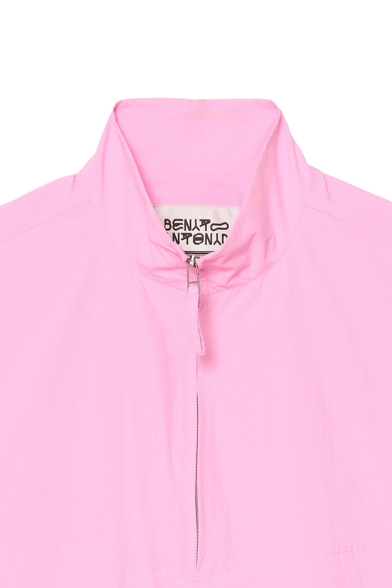 RELAXED FIT WINDPROOF POUCH POCKET JACKET
