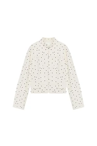 POLKA DOT FITTED JACKET