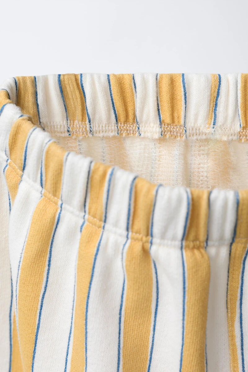 STRIPED BAGGY PANTS