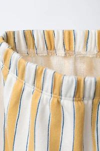 STRIPED BAGGY PANTS
