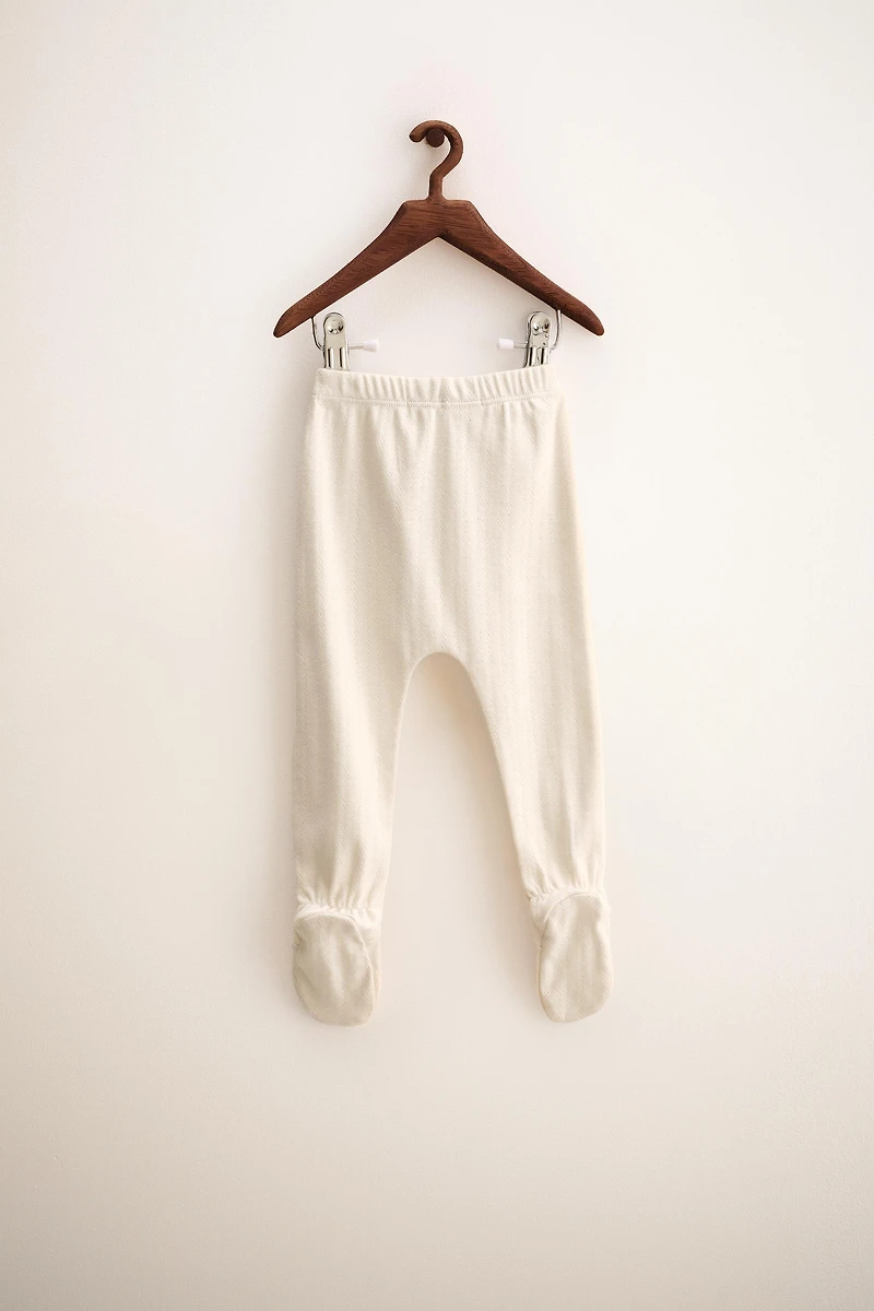 ZARA TIMELESS - POINTELLE LEGGINGS