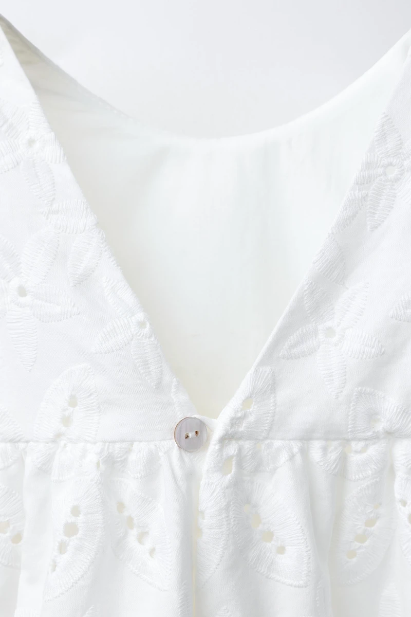 EMBROIDERED DRESS