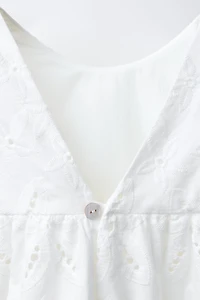EMBROIDERED DRESS