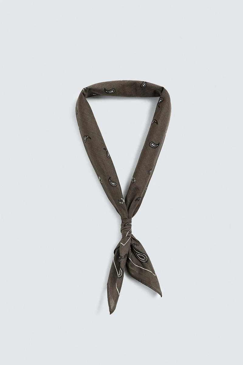 PAISLEY PRINT BANDANA