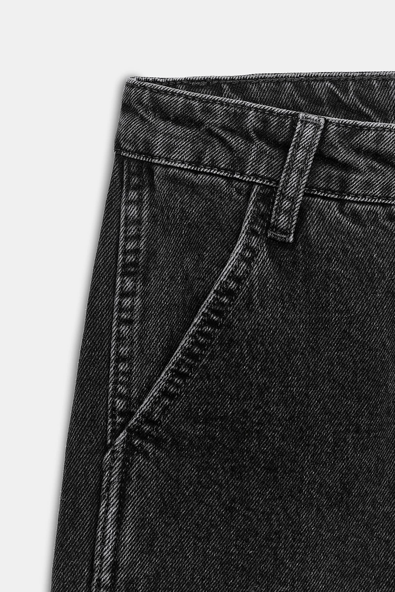 Z1975 HIGH-WAISTED CULOTTES JEANS