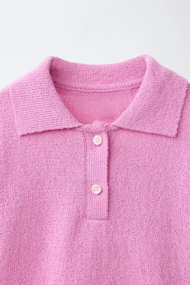 KNIT POLO
