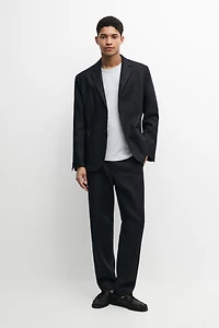 Linen suit trousers