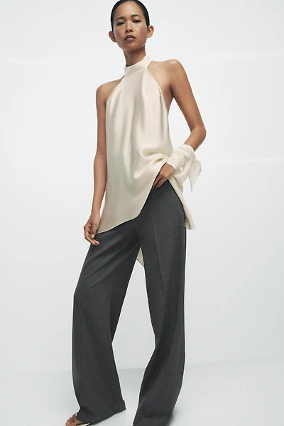 OPEN-BACK HALTER TOP ZW COLLECTION