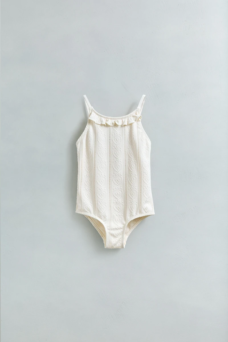 6-14 ANS/ MAILLOT DE BAIN STRUCTURÉ