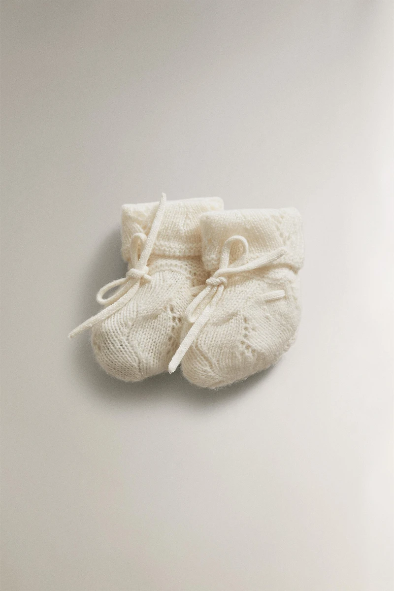CHAUSSONS BÉBÉ CACHEMIRE