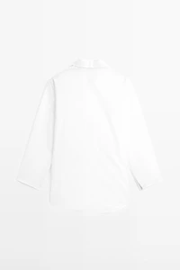 Chemise froncée 100 % coton - STUDIO